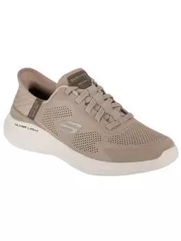 Кроссовки на шнуровке Skechers, серый