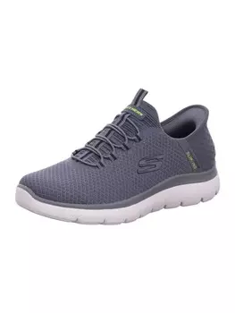 Кроссовки на шнуровке Skechers, серый