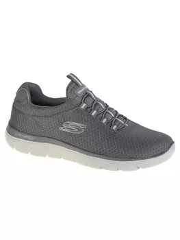 Кроссовки на шнуровке Skechers, серый
