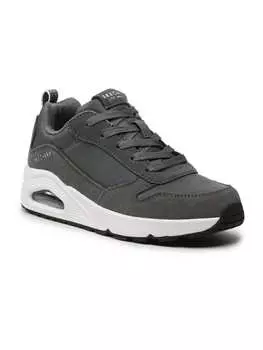 Кроссовки на шнуровке Skechers, серый