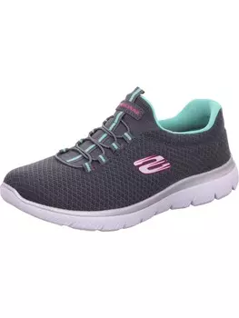 Кроссовки на шнуровке Skechers, серый