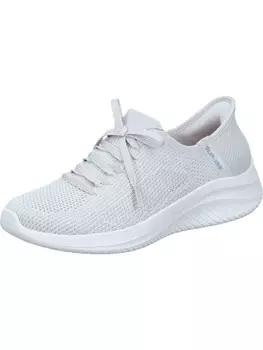 Кроссовки на шнуровке Skechers, серый