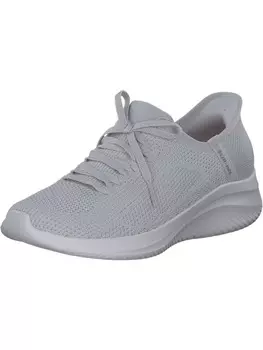 Кроссовки на шнуровке Skechers, серый