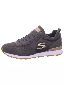 Кроссовки на шнуровке Skechers, серый