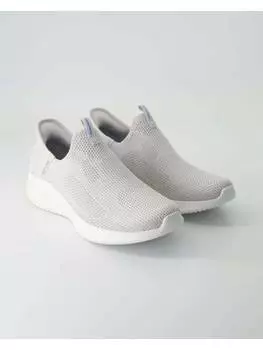 Кроссовки на шнуровке Skechers, серый