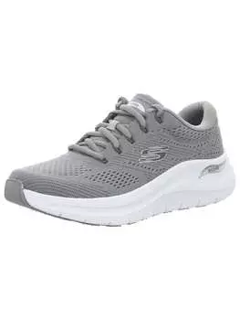 Кроссовки на шнуровке Skechers, серый