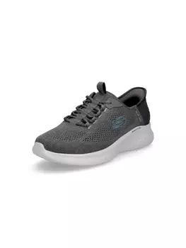 Кроссовки на шнуровке Skechers, серый