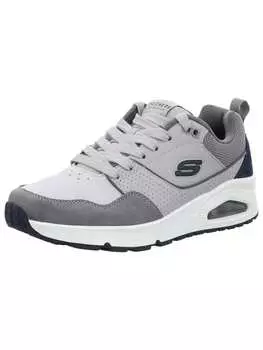 Кроссовки на шнуровке Skechers, серый