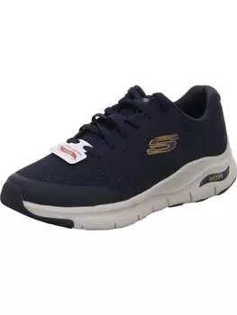 Кроссовки на шнуровке Skechers, синий
