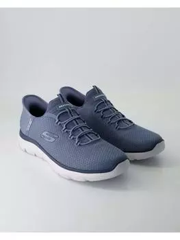 Кроссовки на шнуровке Skechers, синий