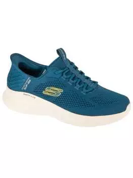 Кроссовки на шнуровке Skechers, синий