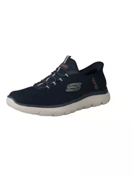 Кроссовки на шнуровке Skechers, синий