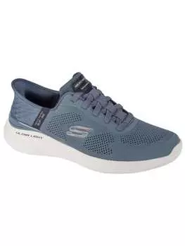 Кроссовки на шнуровке Skechers, синий