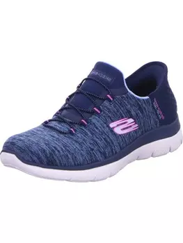 Кроссовки на шнуровке Skechers, синий