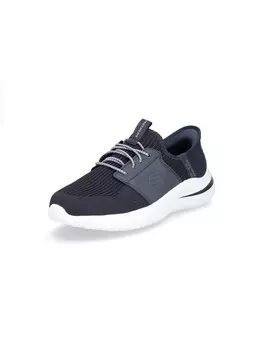 Кроссовки на шнуровке Skechers Slip-in Sneaker Delson 3.0 Lavell, темно-синий