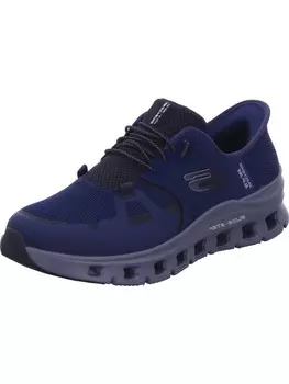 Кроссовки на шнуровке Skechers Slipper, синий
