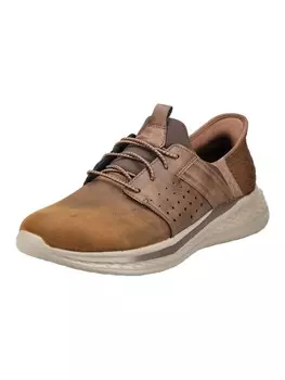 Кроссовки на шнуровке Skechers Sneaker, коричневый