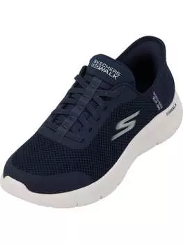 Кроссовки на шнуровке Skechers, темно-синий