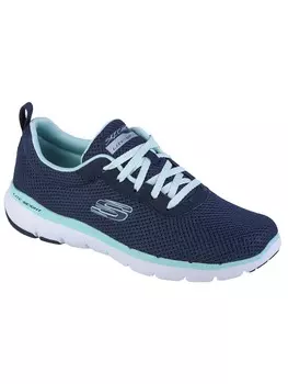 Кроссовки на шнуровке Skechers, темно-синий