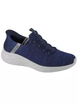 Кроссовки на шнуровке Skechers, темно-синий