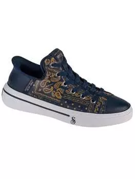 Кроссовки на шнуровке Skechers, темно-синий