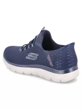 Кроссовки на шнуровке Skechers, темно-синий