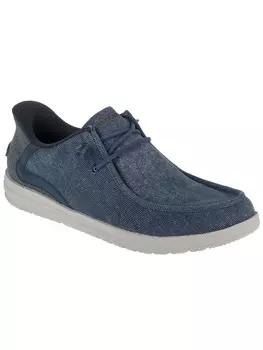 Кроссовки на шнуровке Skechers, темно-синий