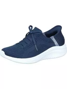 Кроссовки на шнуровке Skechers, темно-синий