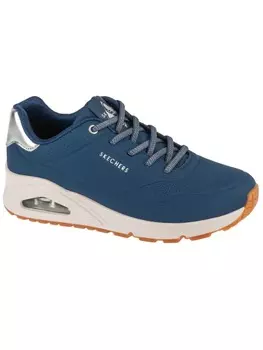 Кроссовки на шнуровке Skechers, темно-синий