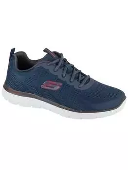 Кроссовки на шнуровке Skechers, темно-синий