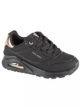 Кроссовки на шнуровке Skechers Uno Gen1 - Shimmer Away, черный