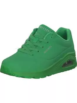 Кроссовки на шнуровке Skechers, зеленый