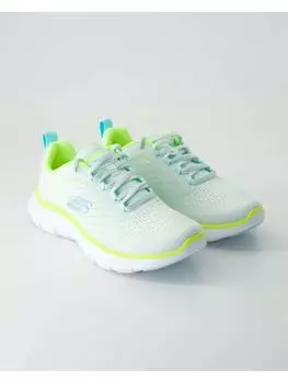 Кроссовки на шнуровке Skechers, зеленый