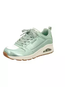 Кроссовки на шнуровке Skechers, зеленый