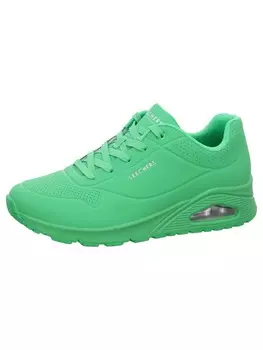 Кроссовки на шнуровке Skechers, зеленый