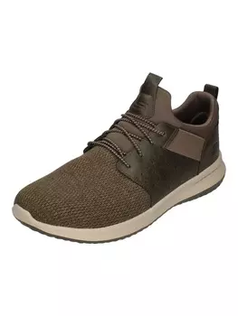 Кроссовки на шнуровке Skechers, зеленый