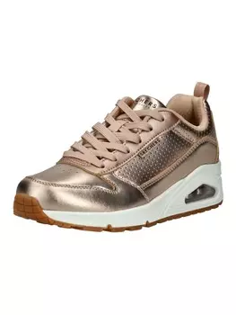 Кроссовки на шнуровке Skechers, золотой