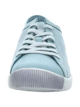 Кроссовки на шнуровке softinos, синий