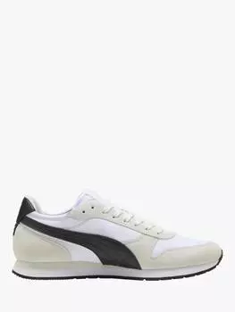 Кроссовки на шнуровке st miller PUMA, белый/черный