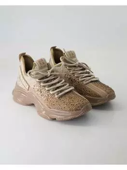 Кроссовки на шнуровке Steve Madden, бронзовый