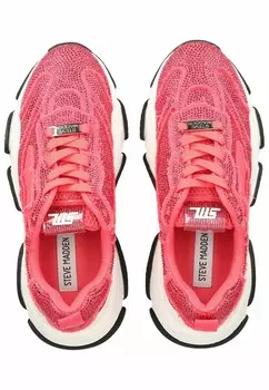 Кроссовки на шнуровке Steve Madden, розовый