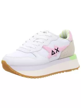 Кроссовки на шнуровке Sun68, белый