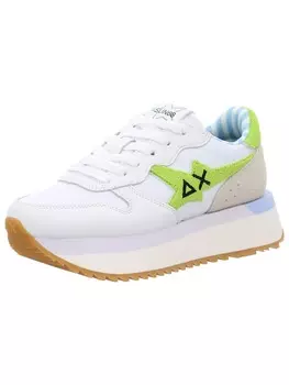 Кроссовки на шнуровке Sun68, белый