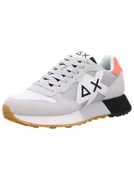 Кроссовки на шнуровке Sun68, серый