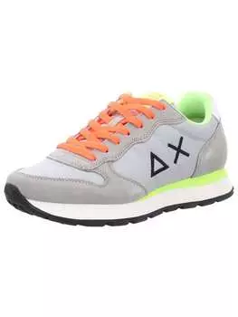 Кроссовки на шнуровке Sun68, серый