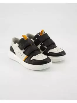 Кроссовки на шнуровке superfit, черный