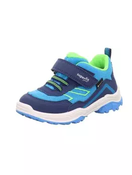 Кроссовки на шнуровке superfit, цвет blau/hellgrn