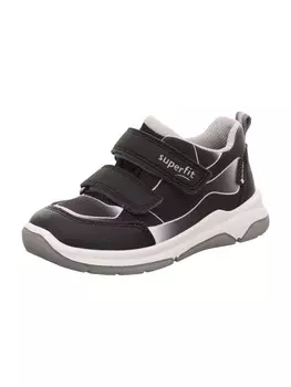 Кроссовки на шнуровке superfit, цвет schwarz/hellgrau