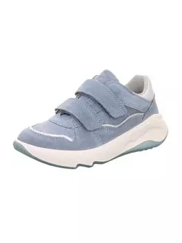 Кроссовки на шнуровке superfit Halbschuh MELODY, цвет Blau/Silber