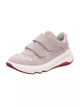 Кроссовки на шнуровке superfit Halbschuh MELODY, цвет Hellgrau/Rosa
